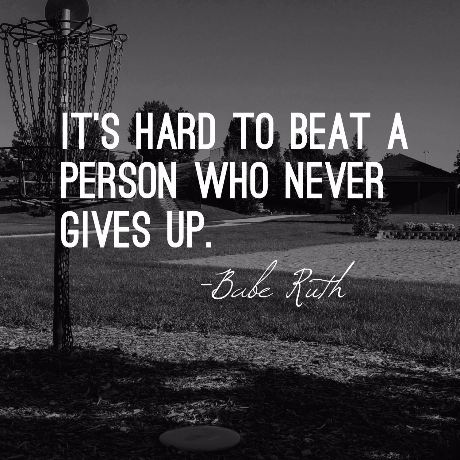 Never Give Up!